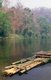 Thailand: Bamboo raft on the Mae Nam Yuam (Nam Yuam River), Mae Hong Son Province, northern Thailand
